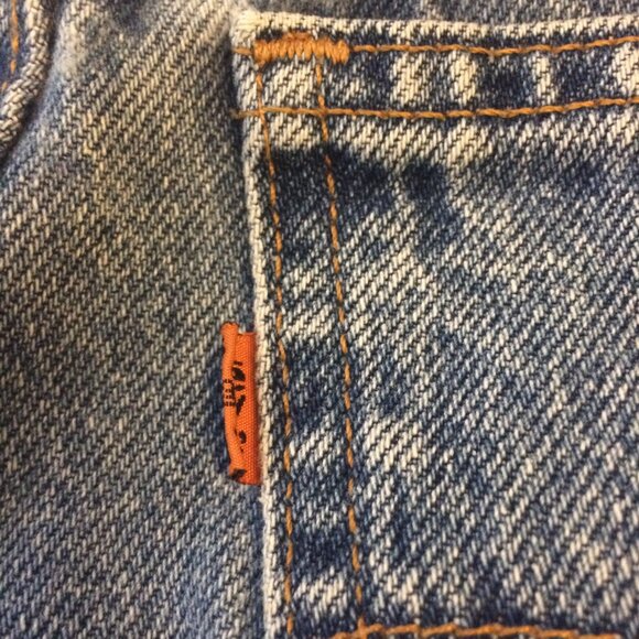 Vintage Levi's tapered jeans (24-25W, size XS/S) - Picture 7 of 16